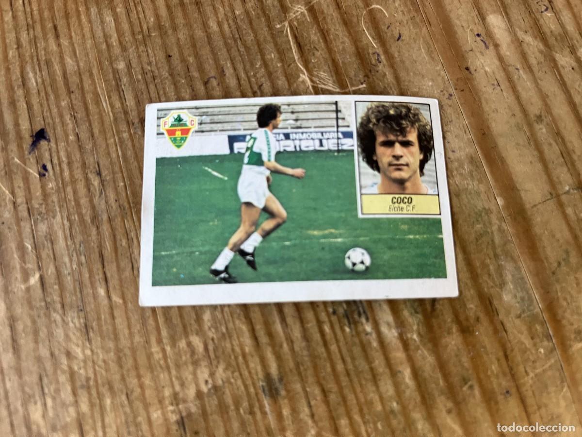 Cromos de F&uacute;tbol: CROMO SIN PEGAR NUNCA PEGADO ALBUM LIGA ESTE 84 85 1984 1985 COLOCA ELCHE COCO