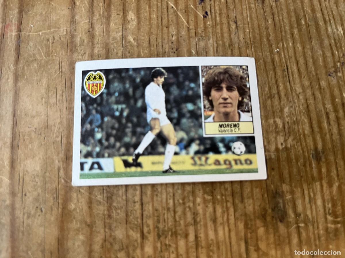 Figurine di Calcio: CROMO SIN PEGAR NUNCA PEGADO ALBUM LIGA ESTE 84 85 1984 1985 COLOCA VALENCIA ENRIQUE MORENO