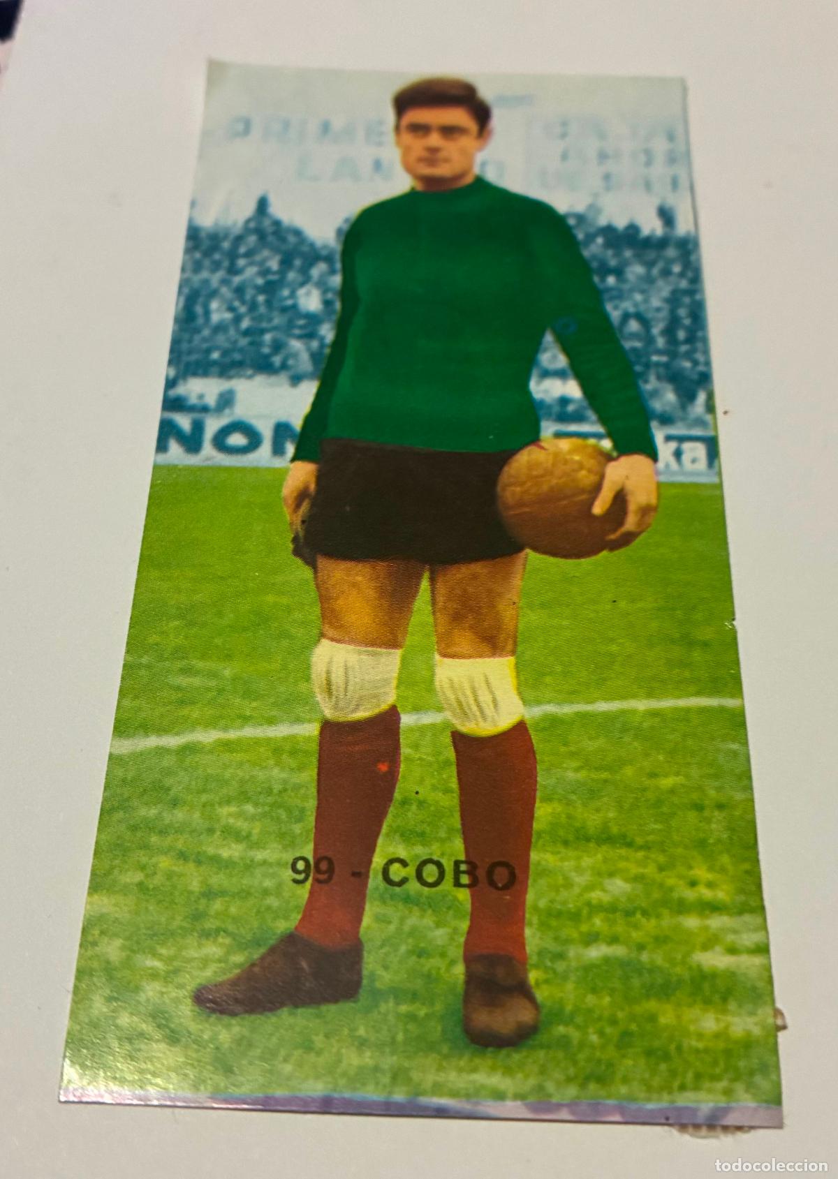 Cromos de F&uacute;tbol: CROMO FUTBOL RUIZ ROMERO 1968-1969, 68-69, COBO, Numero 99, PONTEVEDRA, Despegado