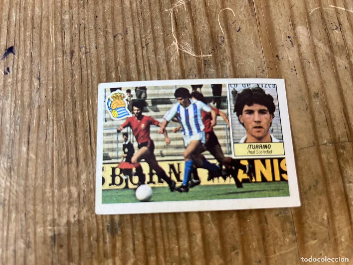 Figurine di Calcio: CROMO SIN PEGAR NUNCA PEGADO ALBUM LIGA ESTE 84 85 1984 1985 FICHAJES # 9 ITURRINO REAL SOCIEDAD