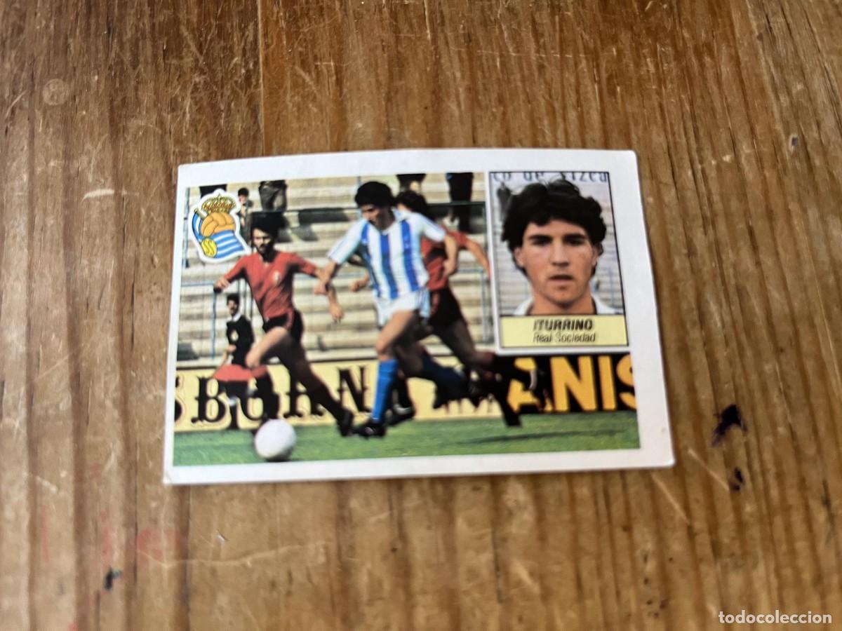 Figurine di Calcio: CROMO SIN PEGAR NUNCA PEGADO ALBUM LIGA ESTE 84 85 1984 1985 FICHAJES # 9 ITURRINO REAL SOCIEDAD
