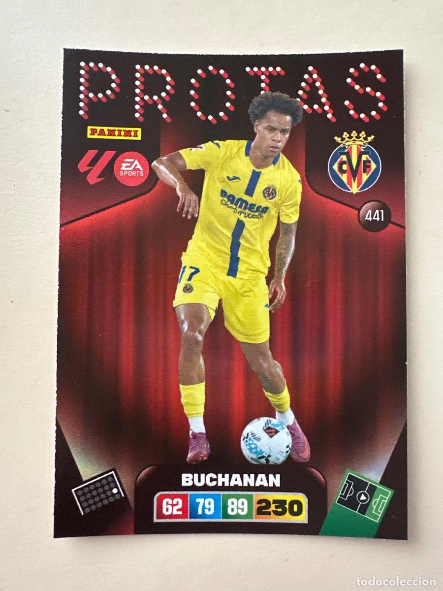 Figurine di Calcio: 441 Tajon Buchanan, Villarreal CF, Protas, Panini Adrenalyn XL La Liga 2025 2026 25 26