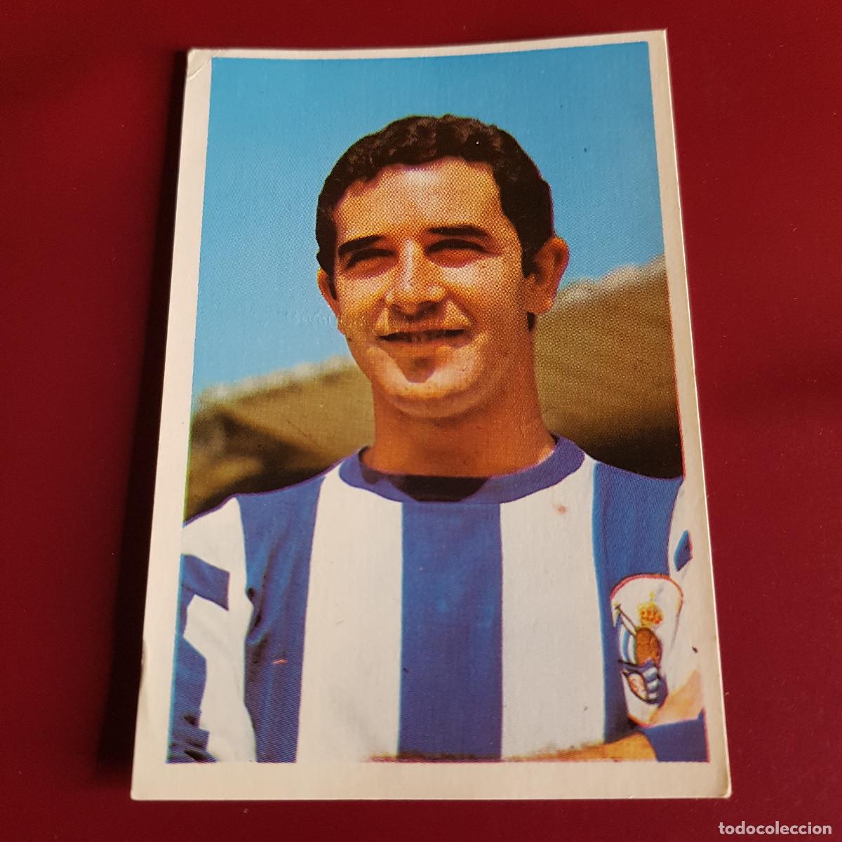 Figurine di Calcio: BRUGUERA - FUTBOL COLOR - 1967 1968 - 67 68 - SOCIEDAD - ARAMBARRI 203 - NUNCA PEGADO