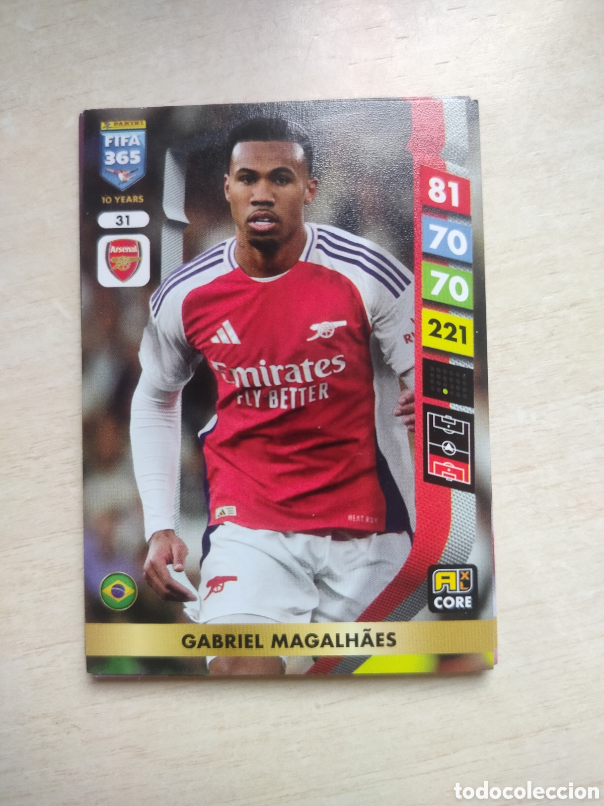 Cromos de Futebol: GABRIEL MAGALHAES 31 ADRENALYN XL FIFA 365 2024 2025 24 25