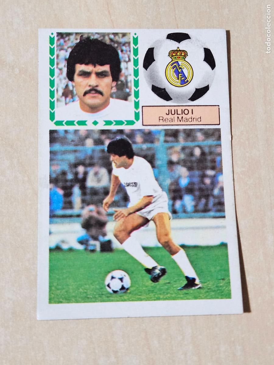 Figurine di Calcio: COMPLETA TU ALBUM ESTE 83 84 FICHAJE N&ordm; 4 JULIO I VERSION - RECUPERADO -