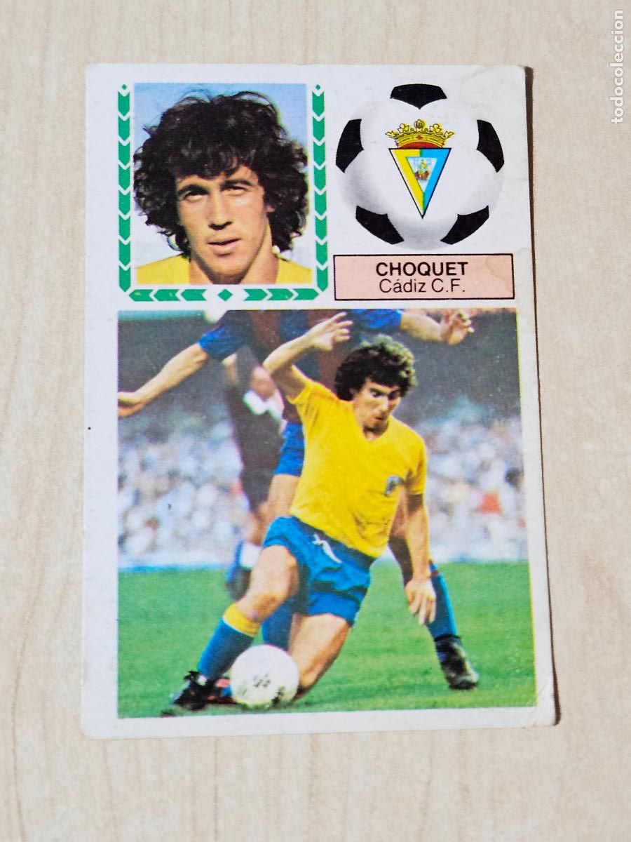 Fu&szlig;ball-Sticker: COMPLETA TU ALBUM ESTE 83 84 VERSION CHOQUET - RECUPERADO -
