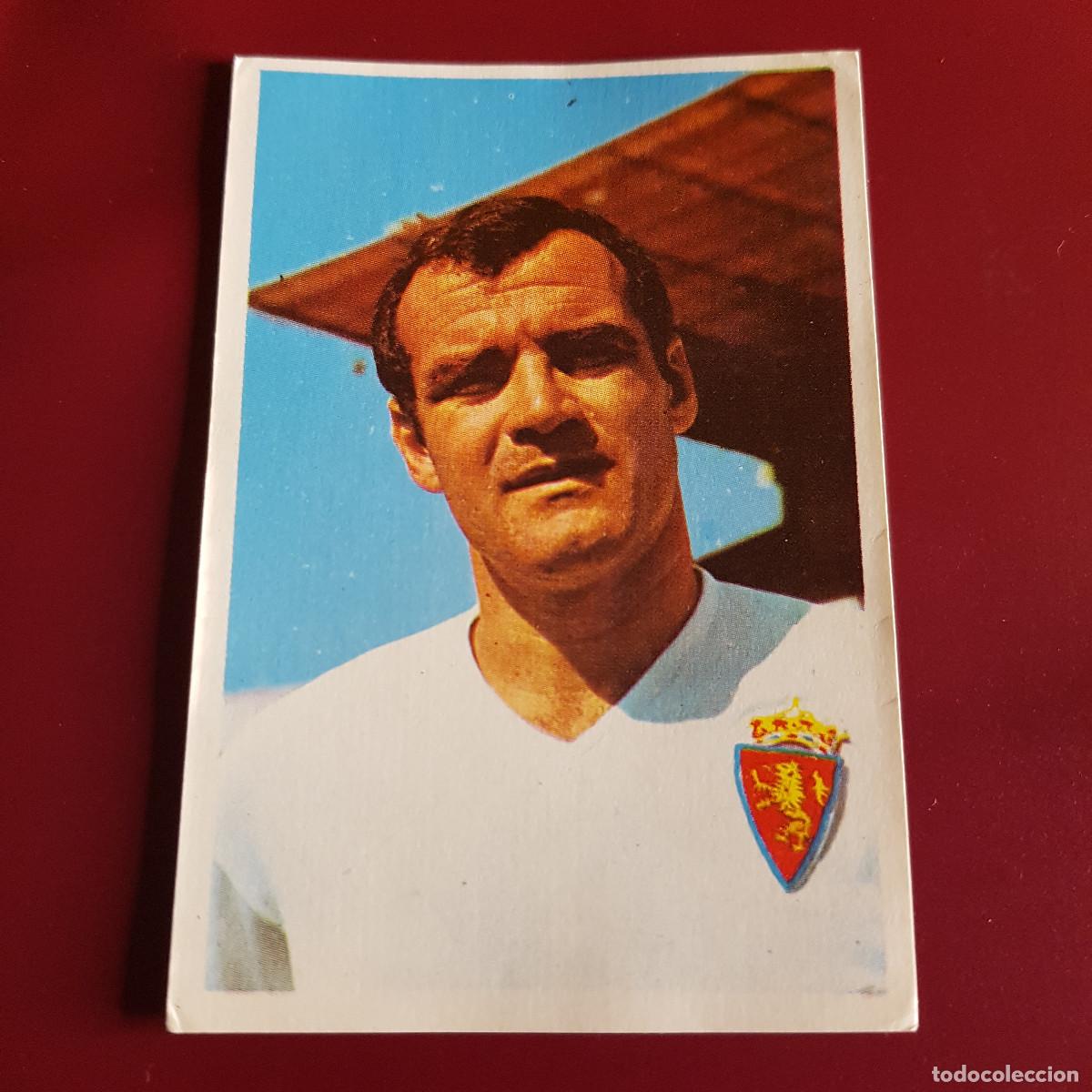 Figurine di Calcio: BRUGUERA - FUTBOL COLOR - 1967 1968 - 67 68 - ZARAGOZA - SANTAMARIA 261 - NUNCA PEGADO