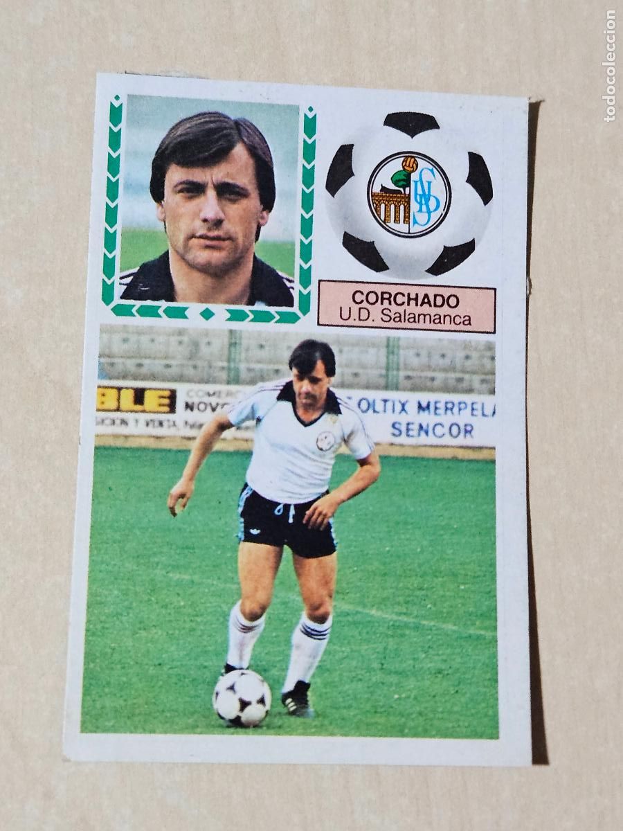 Figurine di Calcio: COMPLETA TU ALBUM ESTE 83 84 BAJA CORCHADO - RECUPERADO -