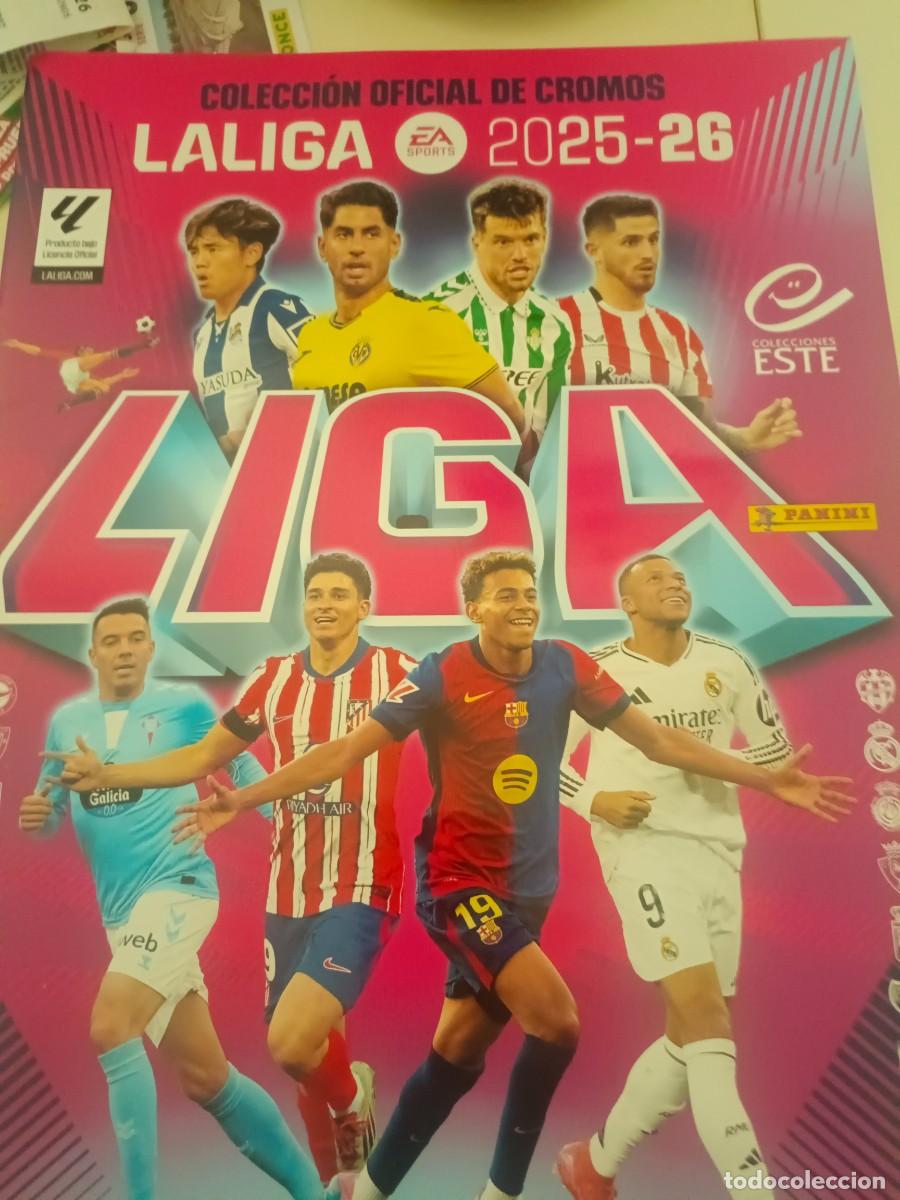 Cromos de f&uacute;tbol: COLECCION COMPLETA LIGA ESTE 25-26 SIN EXTRAGOLD