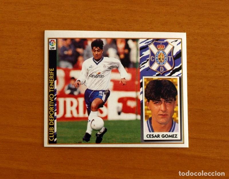 Cromos de F&uacute;tbol: Tenerife - C&eacute;sar G&oacute;mez - BAJA - Ediciones Este Liga 1997-1998, 97-98 - Nunca pegado