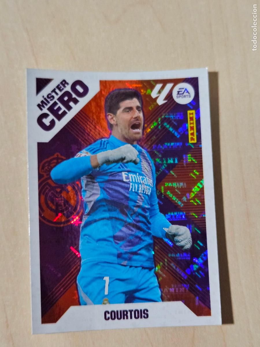 Cromos de F&uacute;tbol: MISTER CERO N&deg; 2 COURTOIS - REAL MADRID - EDICIONES ESTE 2025-26 - 25/26 (NUEVO)
