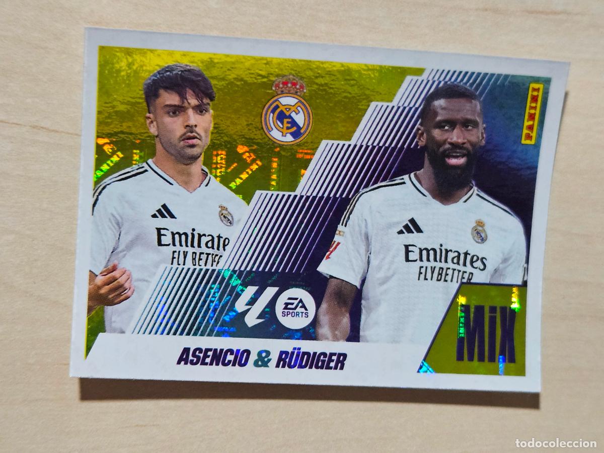 Figurine di Calcio: MIX N&deg; 3 ASENCIO / RUDIGER - REAL MADRID - EDICIONES ESTE 2025-26 - 25/26 (NUEVO)