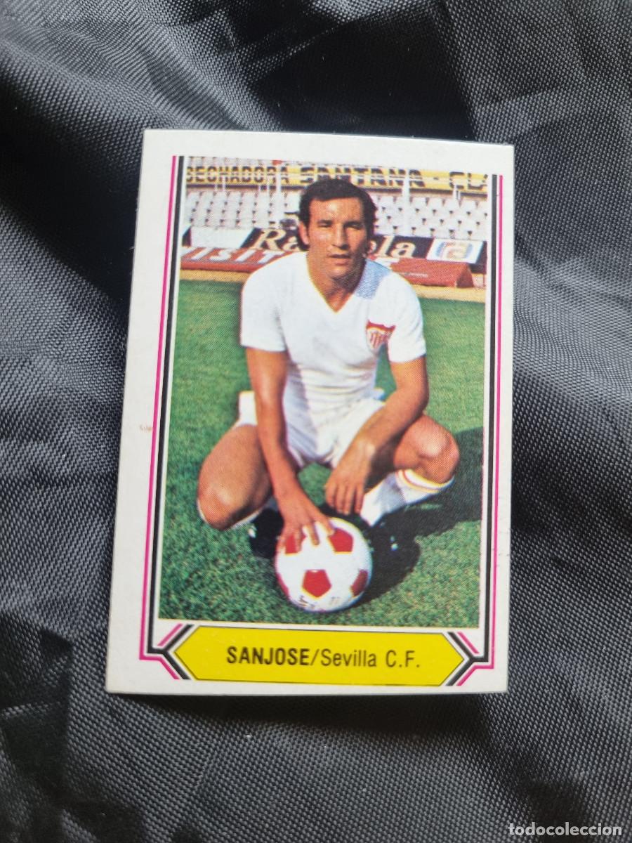 Fu&szlig;ball-Sticker: SAN JOSE. SEVILLA. SIN PEGAR. EDICIONES ESTE LIGA 80/81.1980/81. 1980/1981. PEDIDO MINIMO 3&euro;