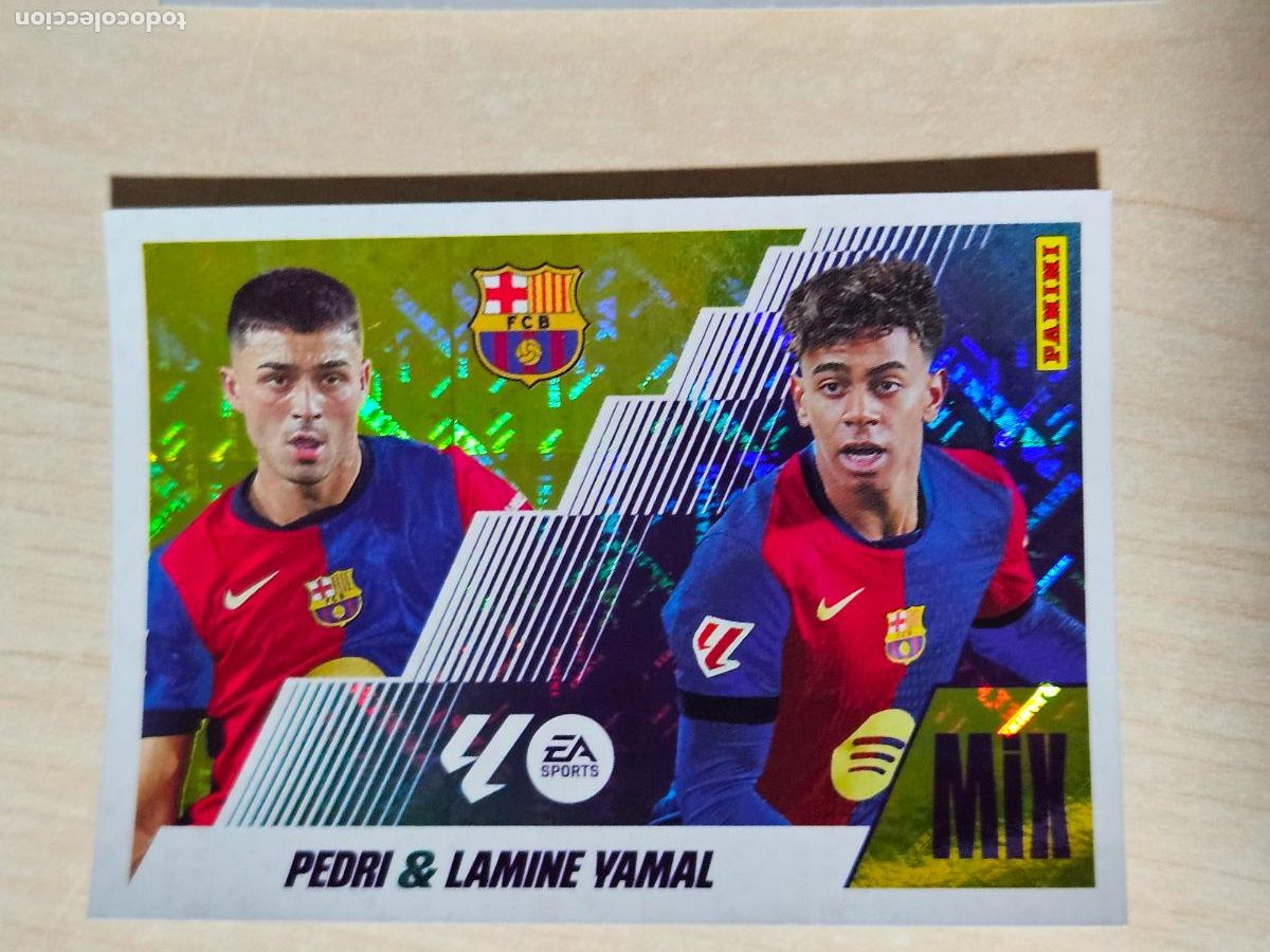 Cromos de F&uacute;tbol: MIX N&deg; 20 PEDRI / LAMINE YAMAL - BARCELONA - EDICIONES ESTE 2025-26 - 25/26 (NUEVO)