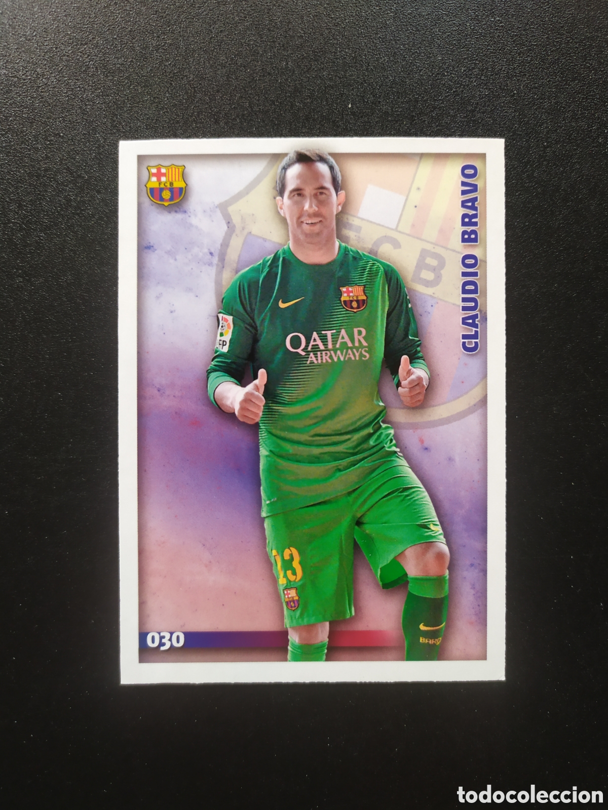 Football Stickers: Mundicromo fichas Liga 2014 2015 14 15 Bravo n&deg; 30 Barcelona