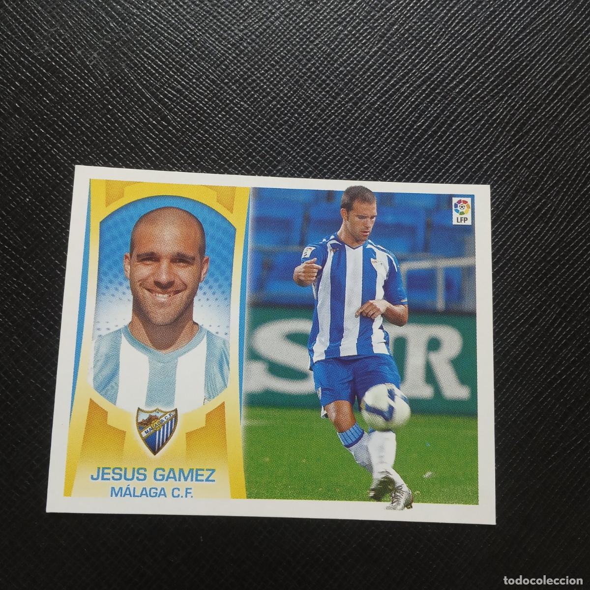 Fu&szlig;ball-Sticker: JESUS GAMEZ MALAGA ESTE 2009 2010 CROMO FUTBOL 09 10 - SIN PEGAR - A101 PG109 COLOCA