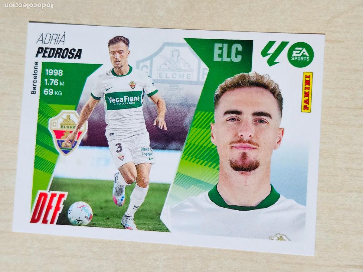 Figurine di Calcio: 54 PEDROSA ( FICHAJE ) - ELCHE - EDICIONES ESTE 2025-26 - 25/26 (NUEVO)