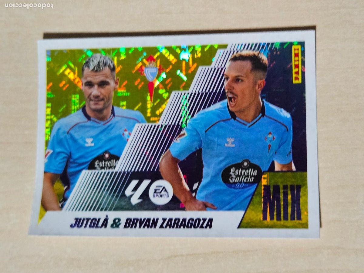 Cromos de F&uacute;tbol: MIX N&deg; 8 BIS JUTGLA / BRYAN - REAL CELTA - EDICIONES ESTE 2025-26 - 25/26 (NUEVO)