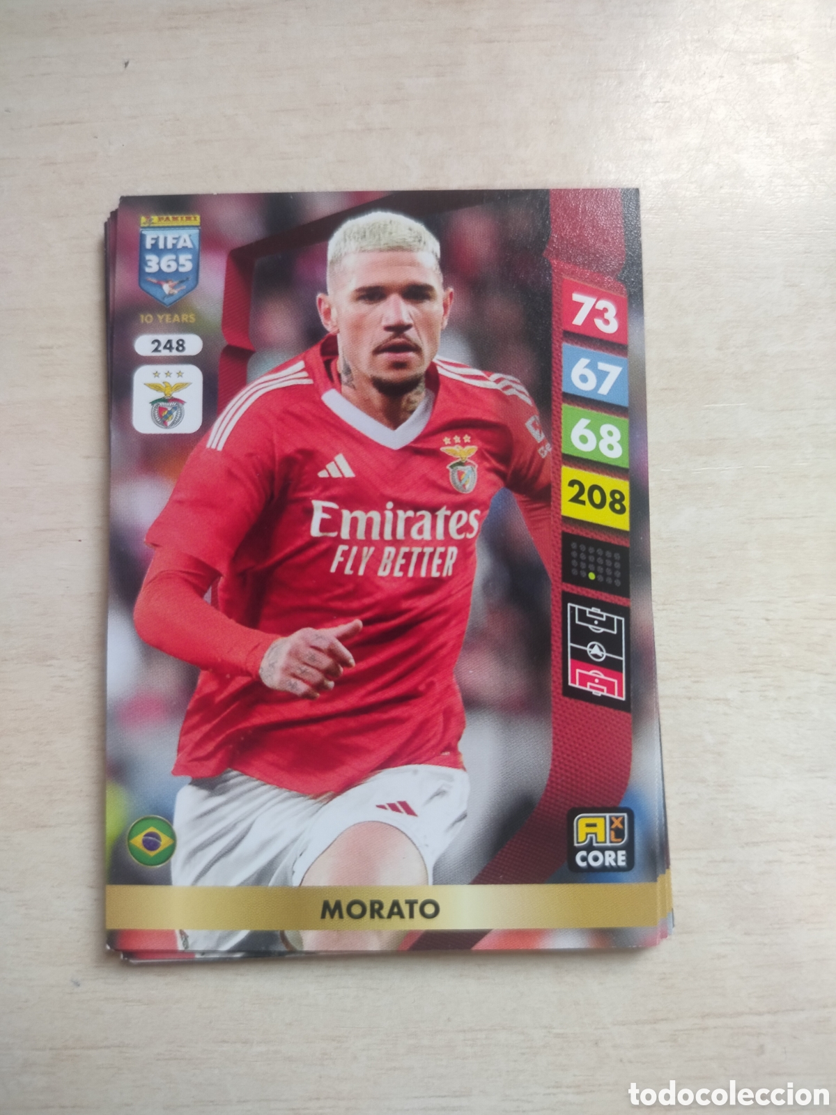 Fu&szlig;ball-Sticker: MORATO 248 ADRENALYN XL FIFA 365 2024 2025 24 25