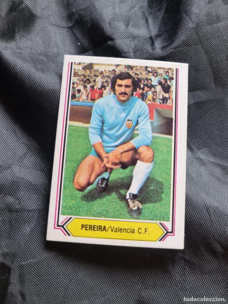 Figurine di Calcio: PEREIRA. VALENCIA. SIN PEGAR. EDICIONES ESTE LIGA 80/81. 1980/81. PEDIDO MINIMO 3&euro;
