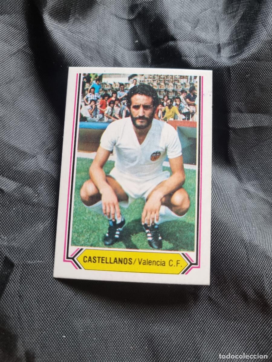 Cromos de Futebol: CASTELLANOS. VALENCIA. SIN PEGAR. EDICIONES ESTE LIGA 80/81. 1980/81. PEDIDO MINIMO 3&euro;