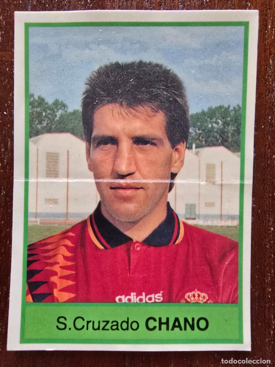 Cromos de F&uacute;tbol: Cromo.Seleccion Espa&ntilde;ola De Futbol 1994 USA.Chano.Bollycao Panrico.sin pegar