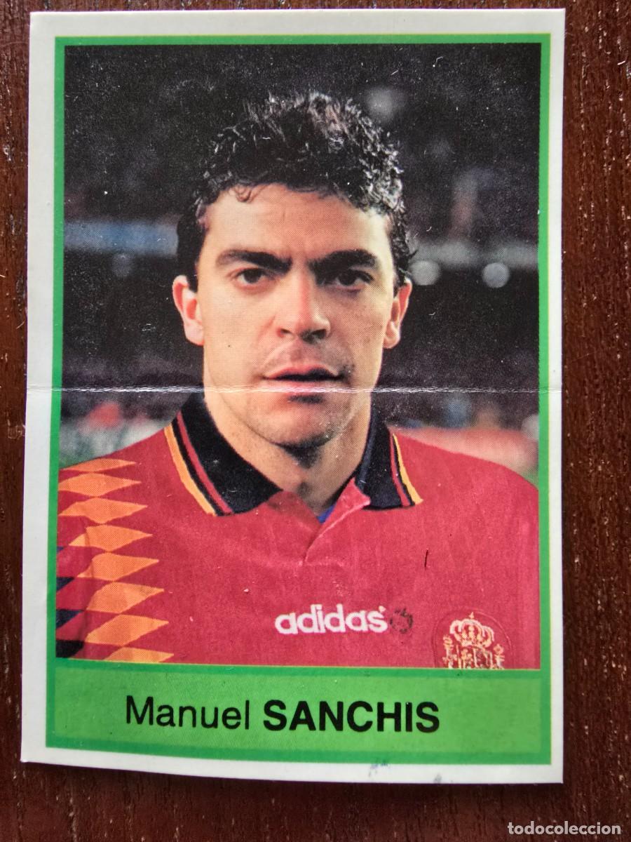 Cromos de F&uacute;tbol: Cromo.Seleccion Espa&ntilde;ola De Futbol 1994 USA.Sanchis.Bollycao Panrico.sin pegar