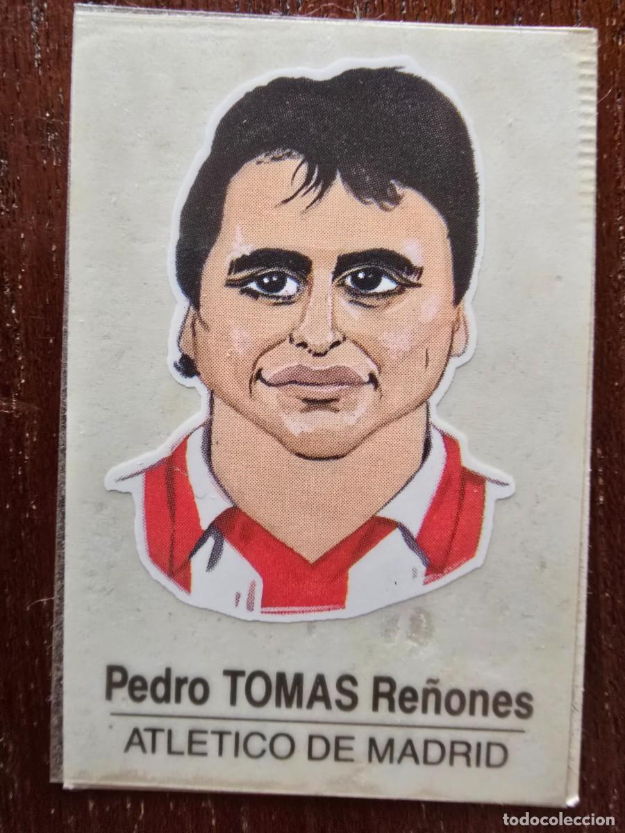 Cromos de F&uacute;tbol: Caricaturas de Futbolistas Famosos 23.Tomas.Bollycao.Panrico.sin pegar