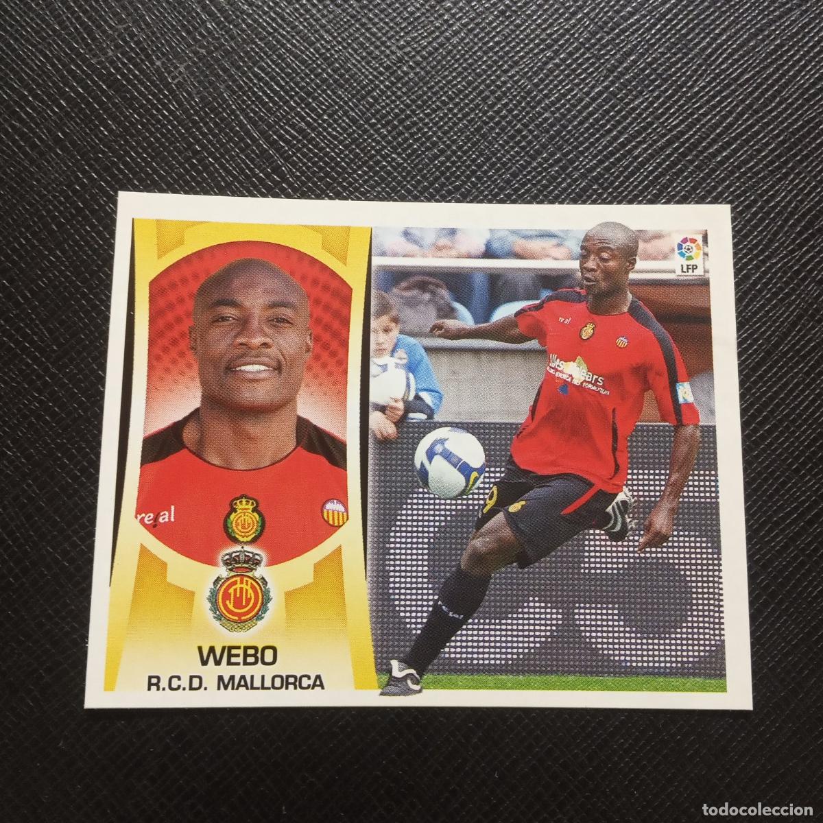 Fu&szlig;ball-Sticker: WEBO MALLORCA ESTE 2009 2010 CROMO FUTBOL 09 10 - SIN PEGAR - A101 PG136