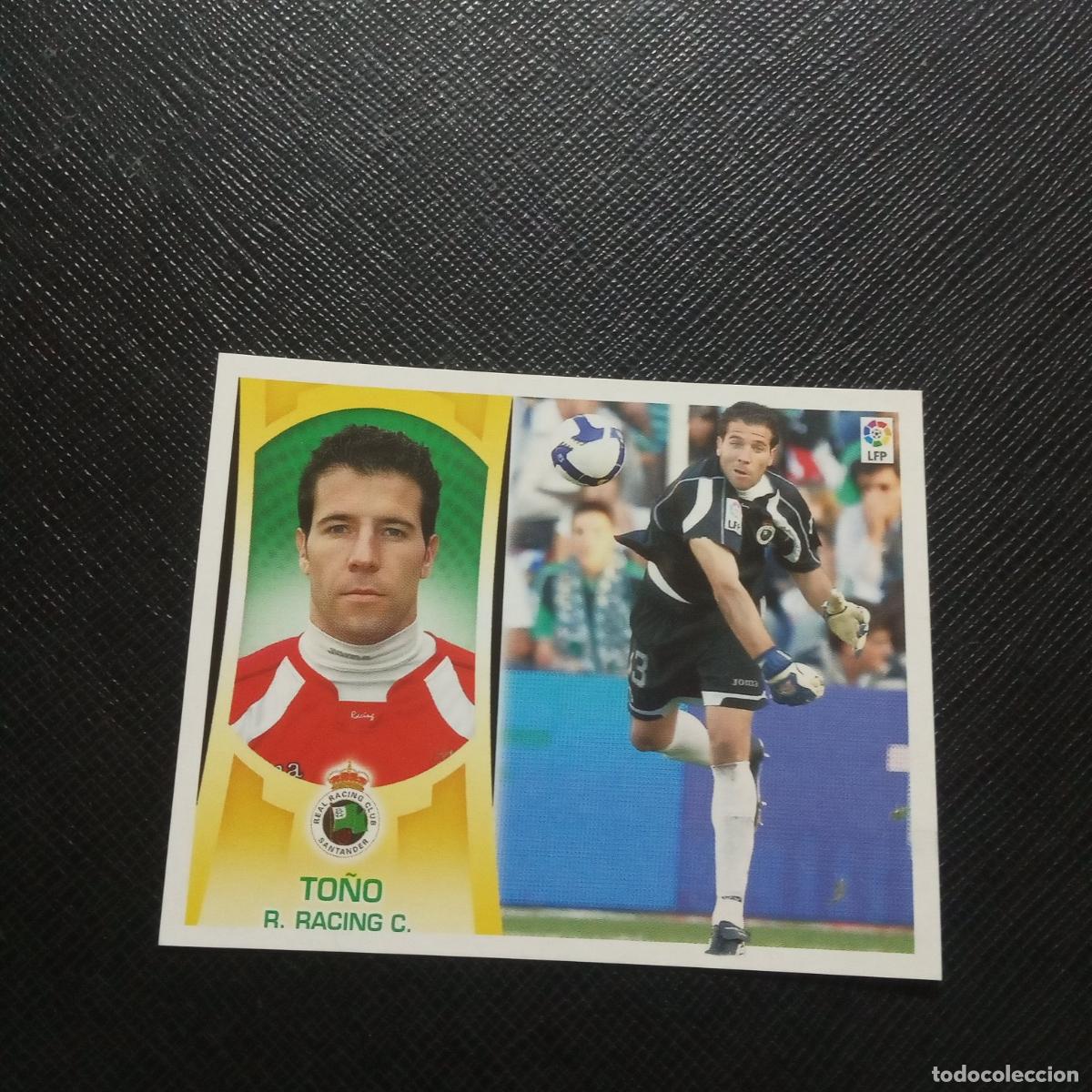 Fu&szlig;ball-Sticker: TO&Ntilde;O RACING SANTANDER ESTE 2009 2010 CROMO FUTBOL 09 10 - SIN PEGAR - A101 PG145