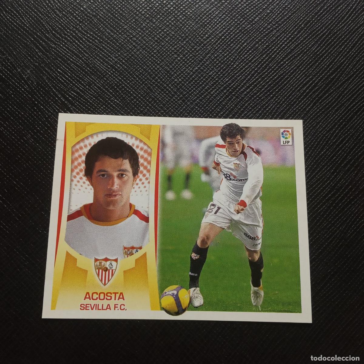 Fu&szlig;ball-Sticker: ACOSTA SEVILLA ESTE 2009 2010 CROMO FUTBOL 09 10 - SIN PEGAR - A101 PG163
