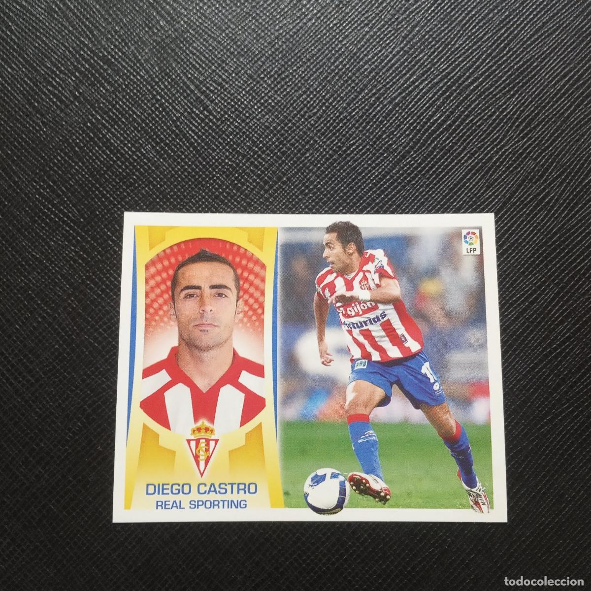 Cromos de F&uacute;tbol: DIEGO CASTRO SPORTING GIJON ESTE 2009 2010 CROMO FUTBOL 09 10 - SIN PEGAR - A101 PG163
