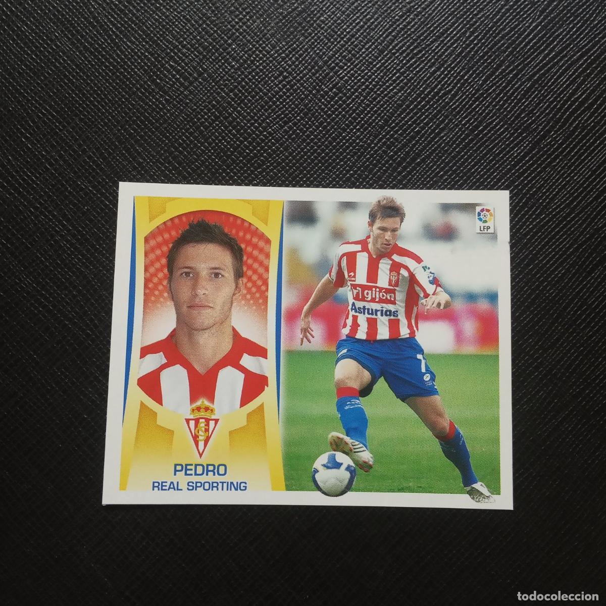 Football Stickers: PEDRO SPORTING GIJON ESTE 2009 2010 CROMO FUTBOL 09 10 - SIN PEGAR - A101 PG172
