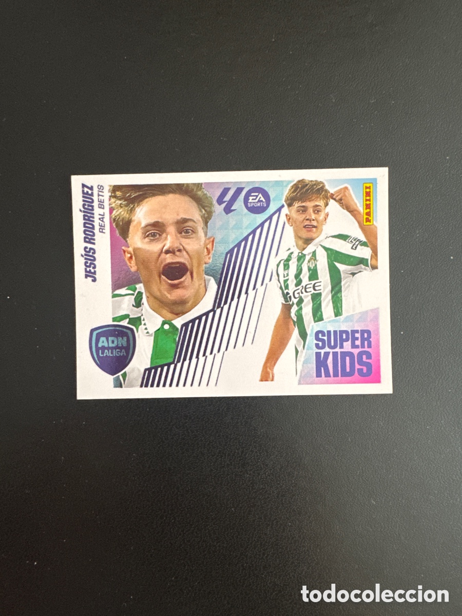 Cromos de f&uacute;tbol: JES&Uacute;S RODR&Iacute;GUEZ SUPER KIDS NUMERO 13 LIGA ESTE 2025 2026
