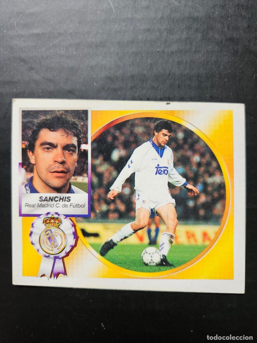 Cromos de f&uacute;tbol: L1 SANCHIS REAL MADRID LIGA ESTE 94 95 1994 1995 SIN PEGAR NUNCA PEGADO