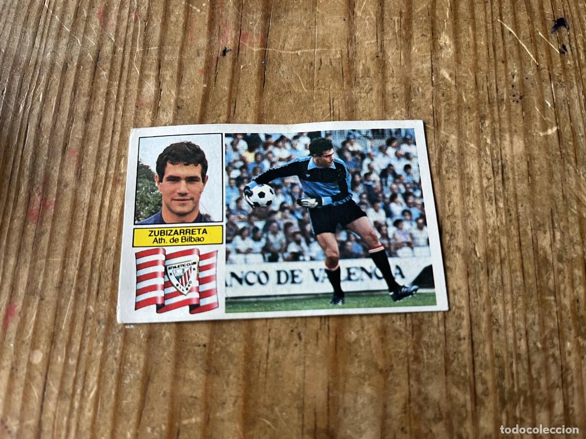 Fu&szlig;ball-Sticker: CROMO DESPEGADO ALBUM LIGA ESTE 82 83 1982 1983 ATHLETIC ATH. BILBAO ZUBIZARRETA