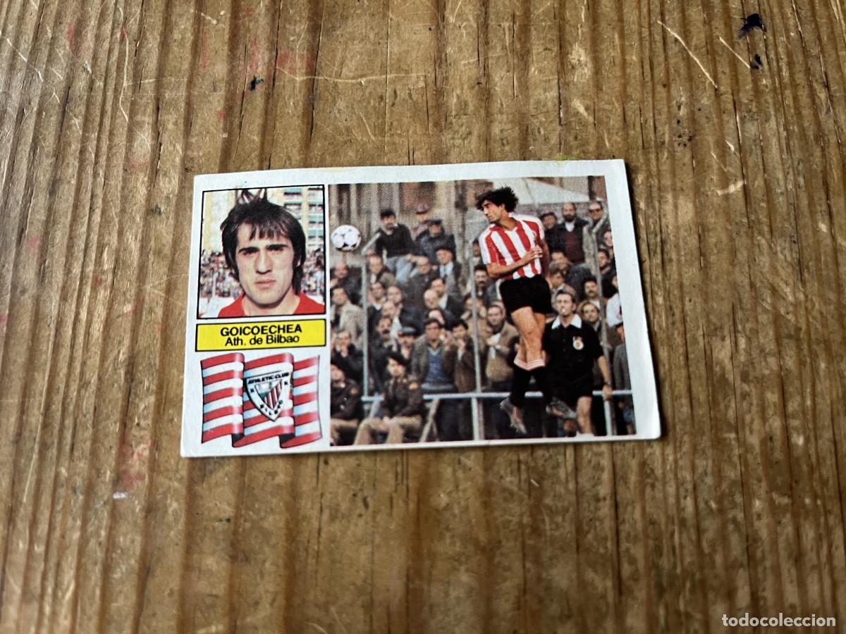Figurine di Calcio: CROMO DESPEGADO ALBUM LIGA ESTE 82 83 1982 1983 ATHLETIC ATH. BILBAO GOICOECHEA