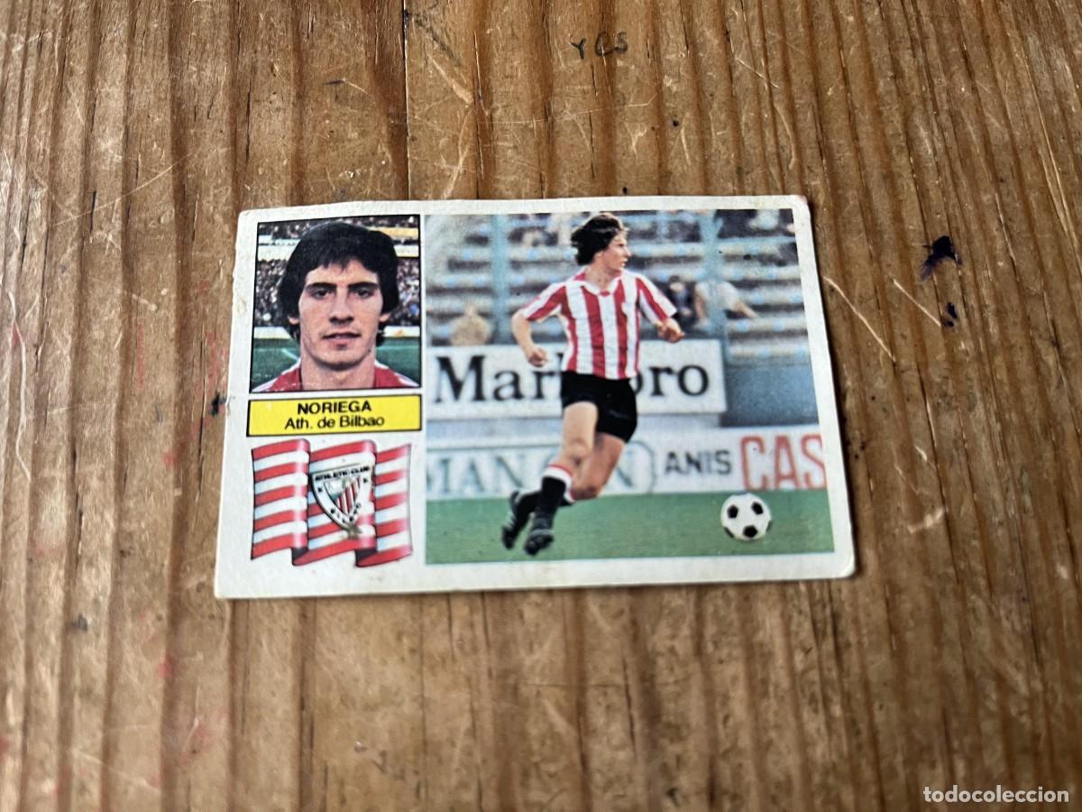 Football Stickers: CROMO DESPEGADO ALBUM LIGA ESTE 82 83 1982 1983 ATHLETIC ATH. BILBAO NORIEGA