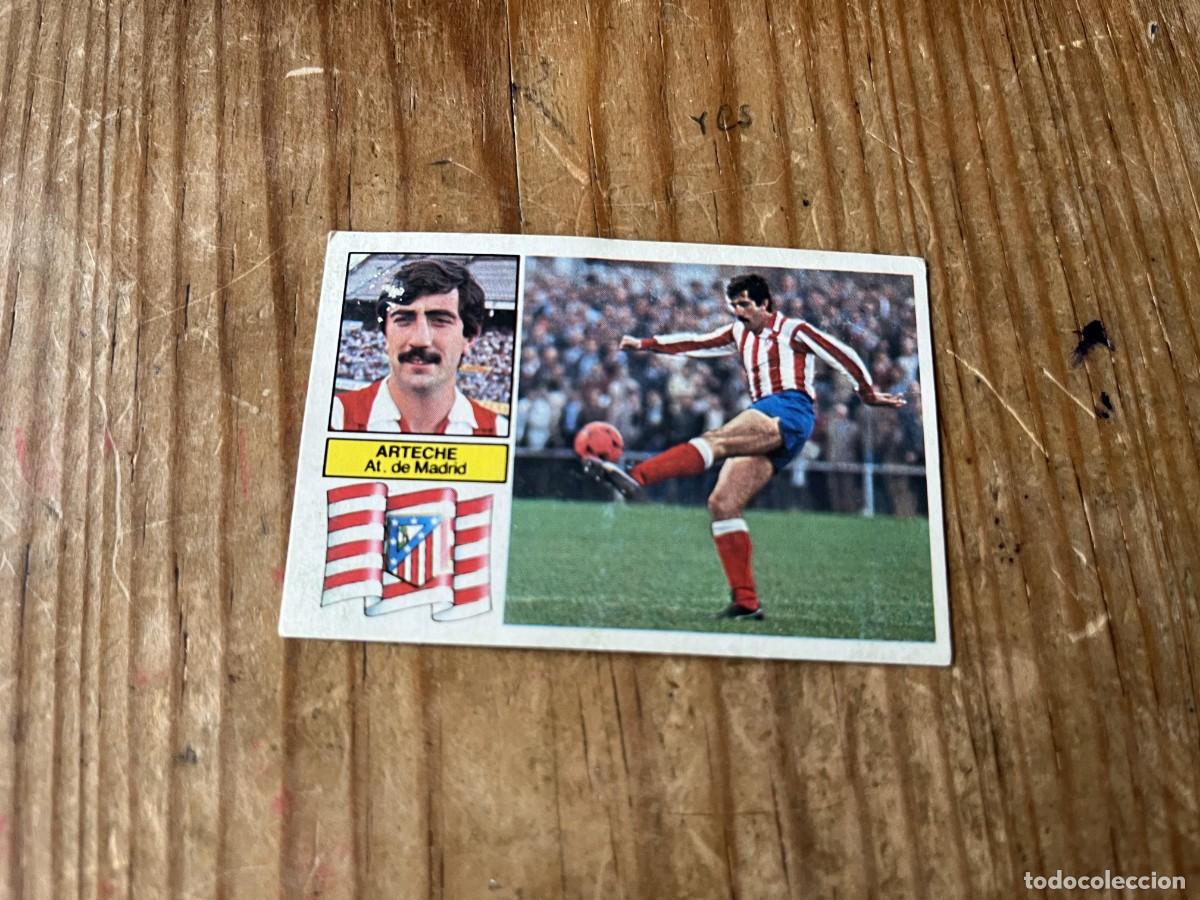 Fu&szlig;ball-Sticker: CROMO DESPEGADO ALBUM LIGA ESTE 82 83 1982 1983 ATLETICO MADRID ARTECHE