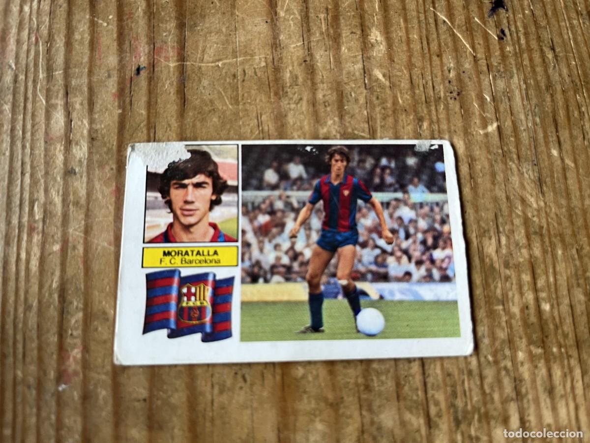 Figurine di Calcio: CROMO DESPEGADO ALBUM LIGA ESTE 82 83 1982 1983 BARCELONA CON FCB MORATALLA