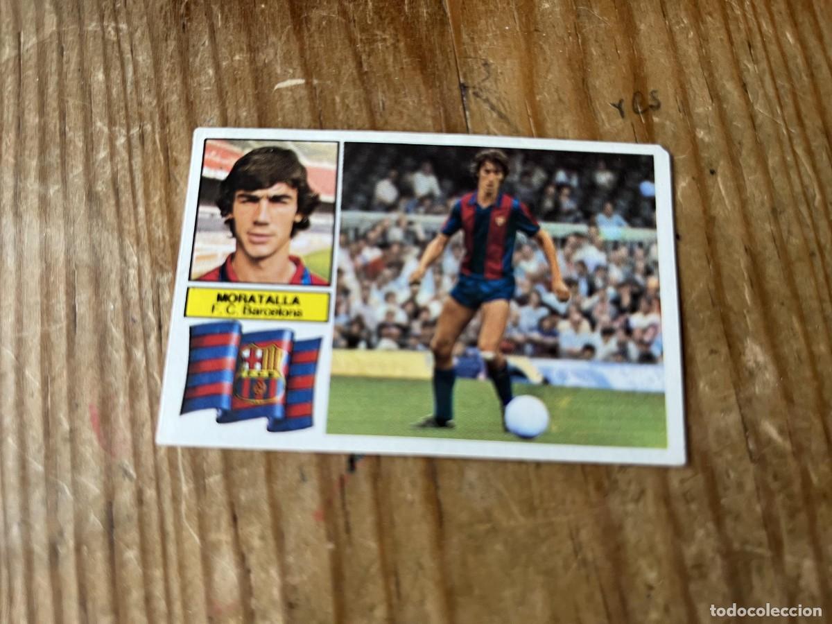 Figurine di Calcio: CROMO DESPEGADO ALBUM LIGA ESTE 82 83 1982 1983 BARCELONA CON FCB MORATALLA