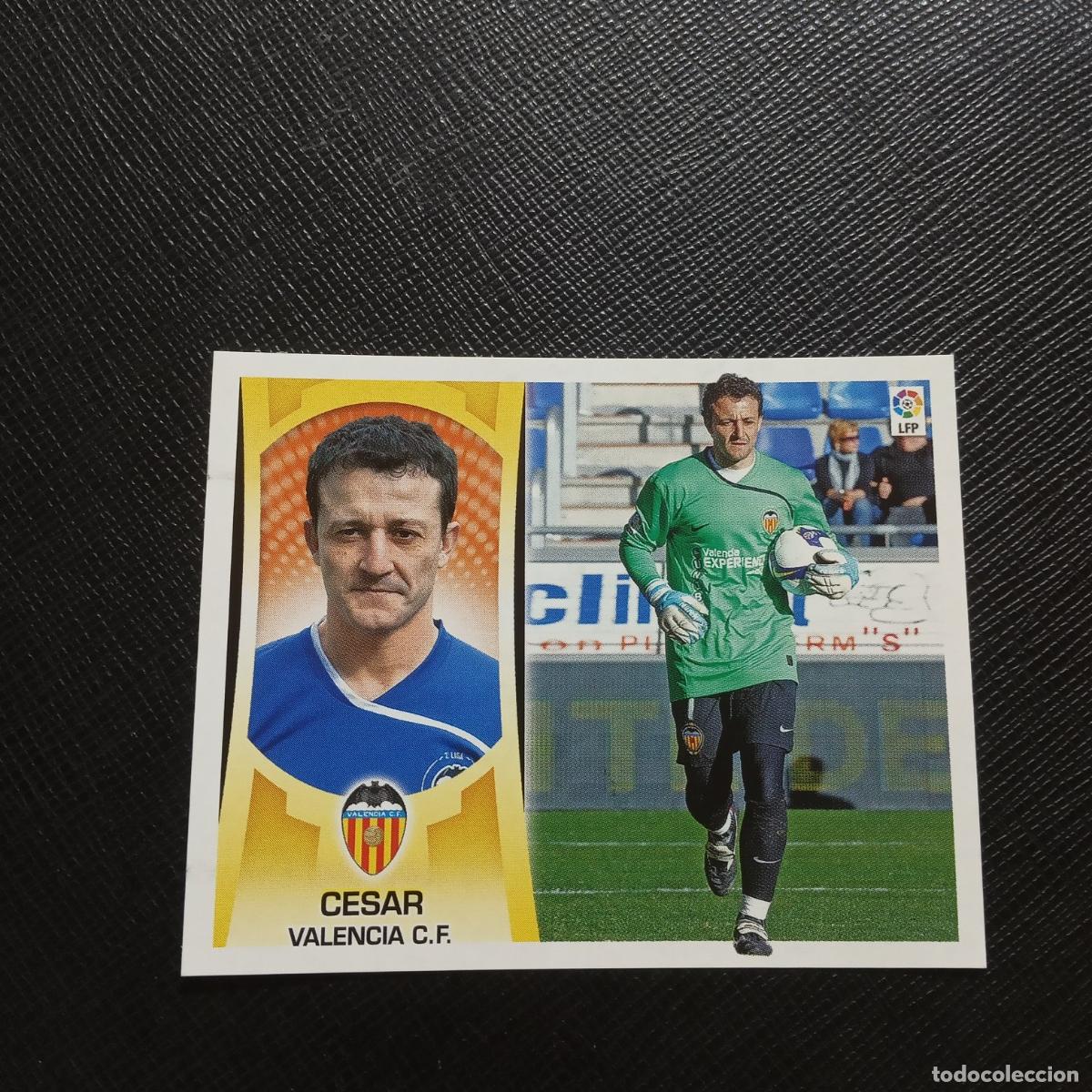 Figurine di Calcio: CESAR VALENCIA ESTE 2009 2010 CROMO FUTBOL 09 10 - SIN PEGAR - A101 PG190