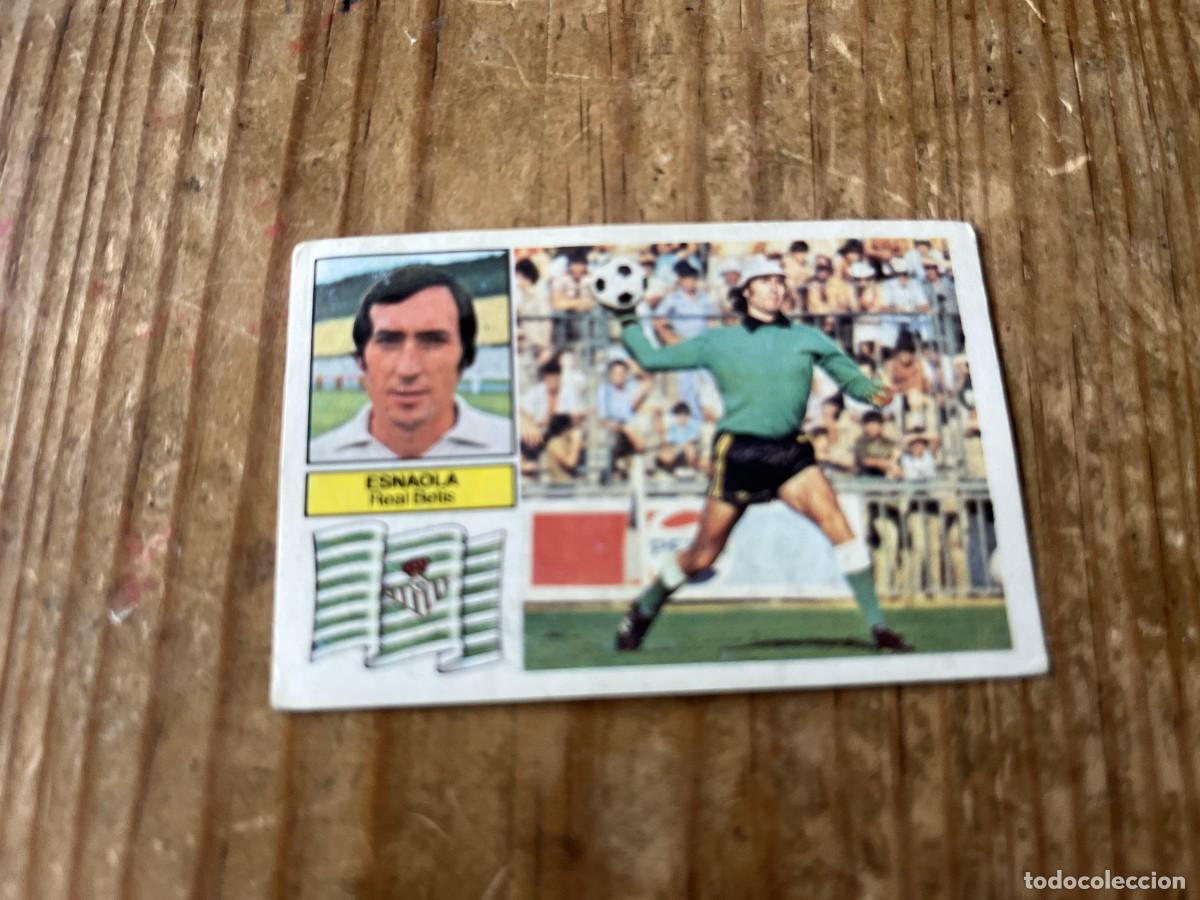 Cromos de F&uacute;tbol: CROMO DESPEGADO ALBUM LIGA ESTE 82 83 1982 1983 BETIS ESNAOLA