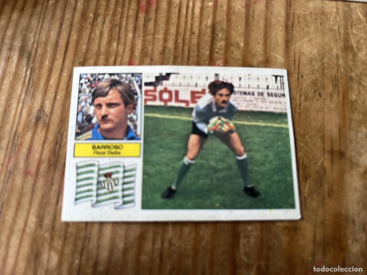 Cromos de F&uacute;tbol: CROMO DESPEGADO ALBUM LIGA ESTE 82 83 1982 1983 BETIS BARROSO
