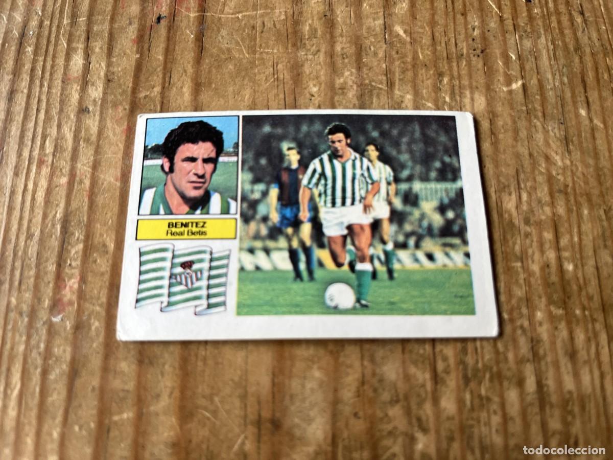 Cromos de F&uacute;tbol: CROMO DESPEGADO ALBUM LIGA ESTE 82 83 1982 1983 BETIS BENITEZ
