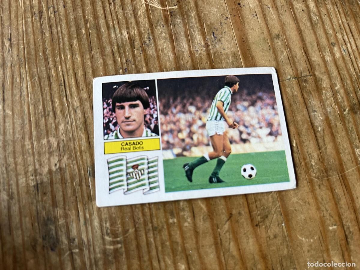 Cromos de F&uacute;tbol: CROMO DESPEGADO ALBUM LIGA ESTE 82 83 1982 1983 BETIS CASADO
