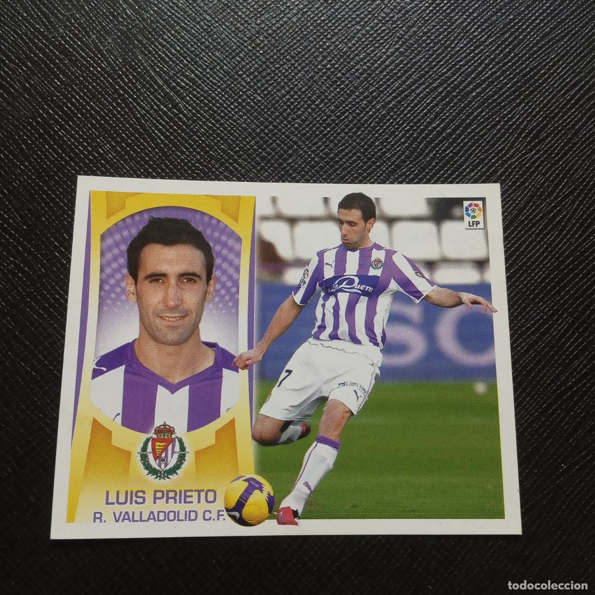 Fu&szlig;ball-Sticker: LUIS PRIETO VALLADOLID ESTE 2009 2010 CROMO FUTBOL 09 10 - SIN PEGAR - A101 PG208