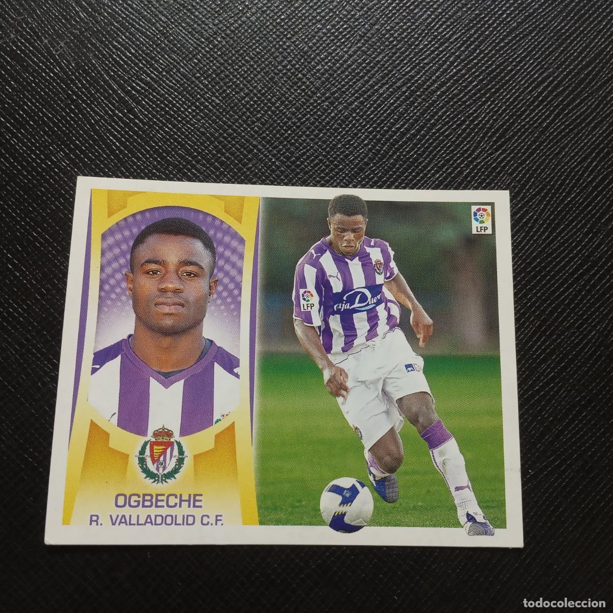 Fu&szlig;ball-Sticker: OGBECHE VALLADOLID ESTE 2009 2010 CROMO FUTBOL 09 10 - SIN PEGAR - A101 PG208