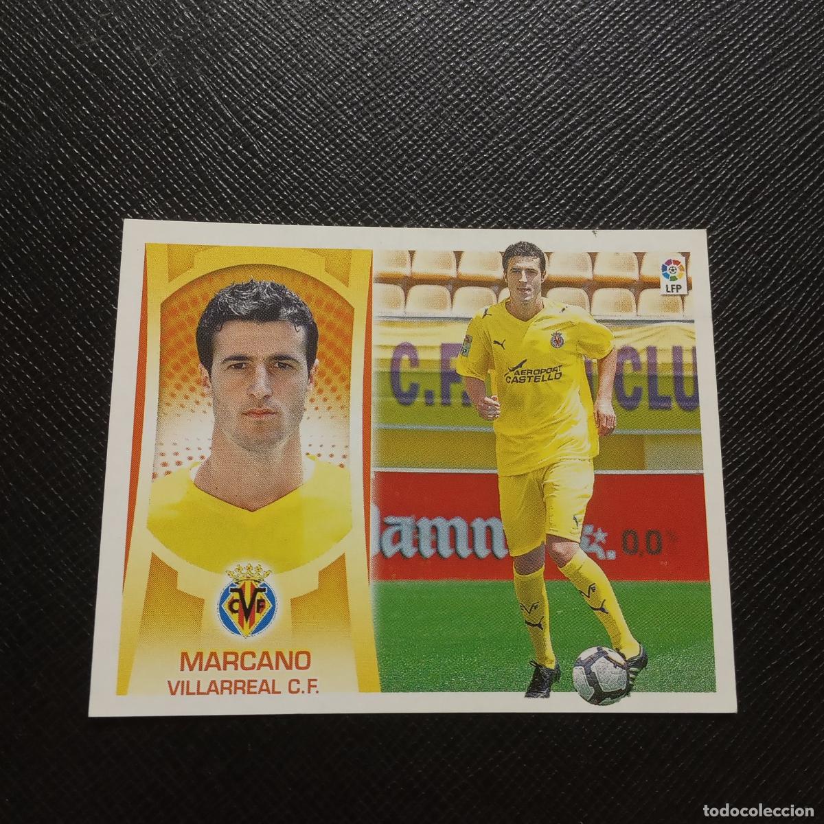 Fu&szlig;ball-Sticker: MARCANO VILLARREAL ESTE 2009 2010 CROMO FUTBOL 09 10 - SIN PEGAR - A101 PG217