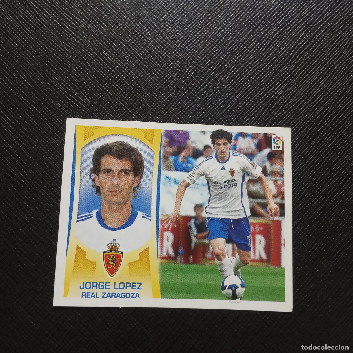 Fu&szlig;ball-Sticker: JORGE LOPEZ ZARAGOZA ESTE 2009 2010 CROMO FUTBOL 09 10 - SIN PEGAR - A101 PG235